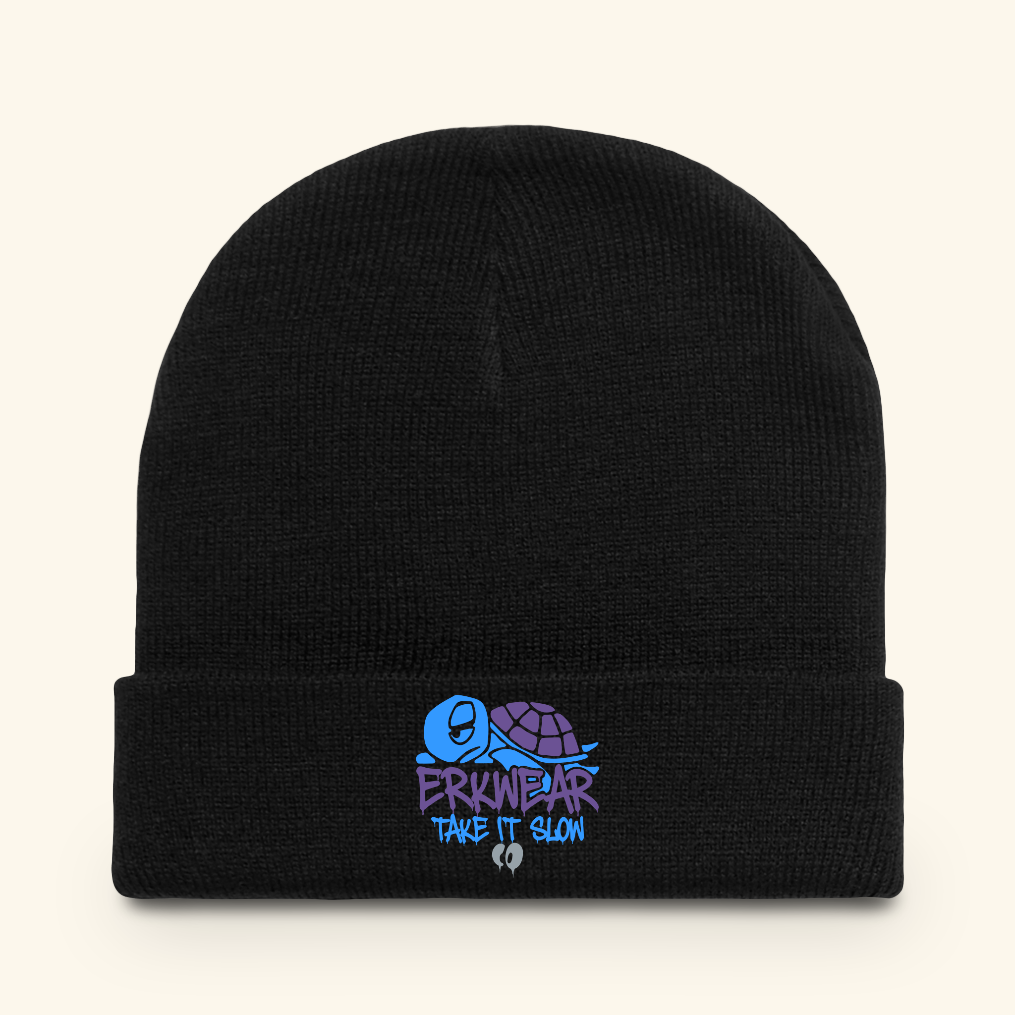 Erkwear Blurpleberry - Beanie - Black