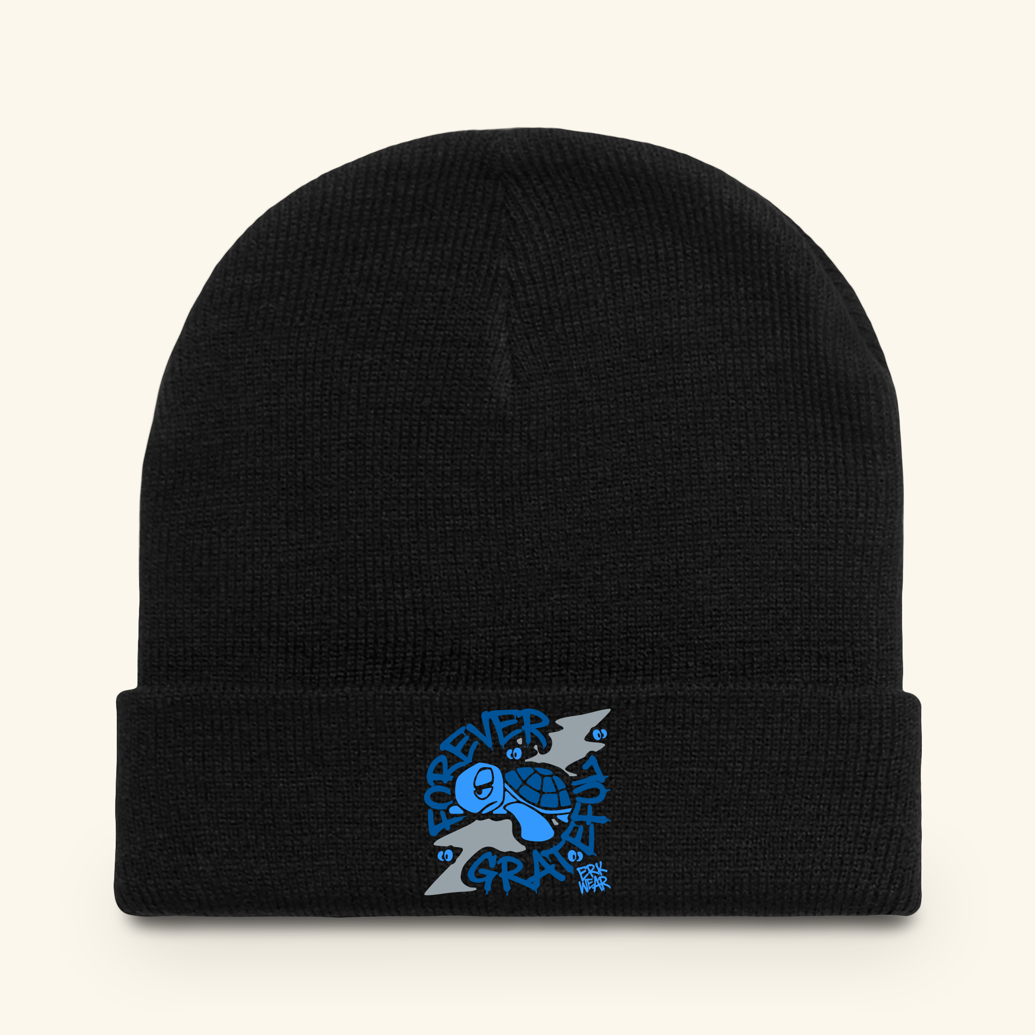 Forever Grateful Ocean - Beanie - Black