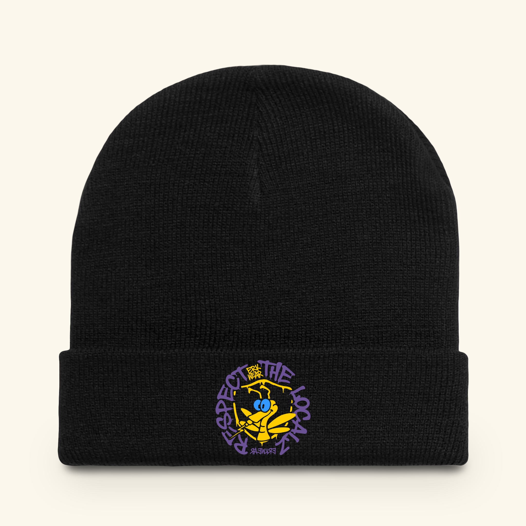 Respect The Localz Slowglow - Beanie - Black