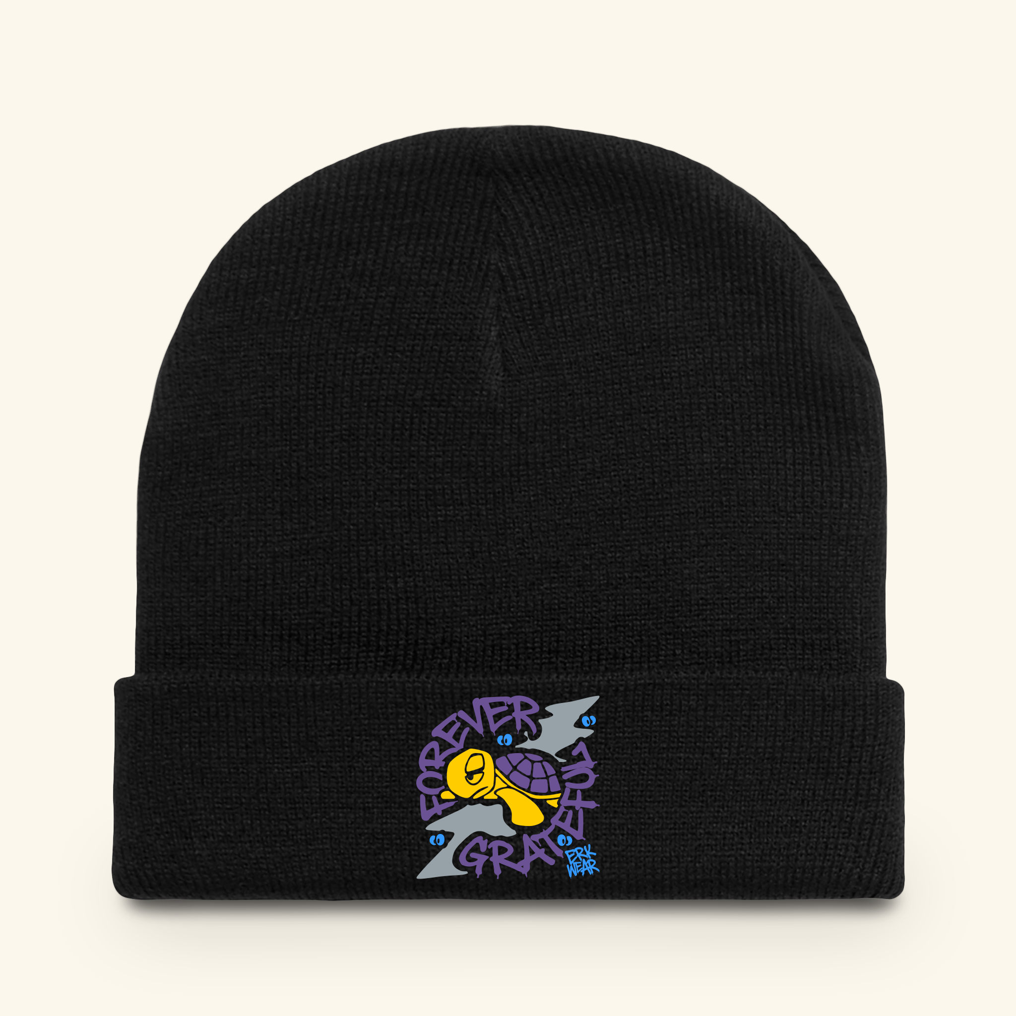 Forever Grateful Slowglow - Beanie - Black