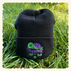 Take It Slow - Turtleberry - Beanie - Black
