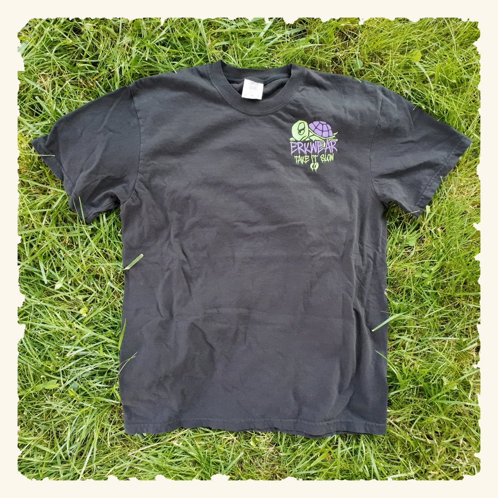 Take It Slow - Turtleberry - Classic T-shirt - Black