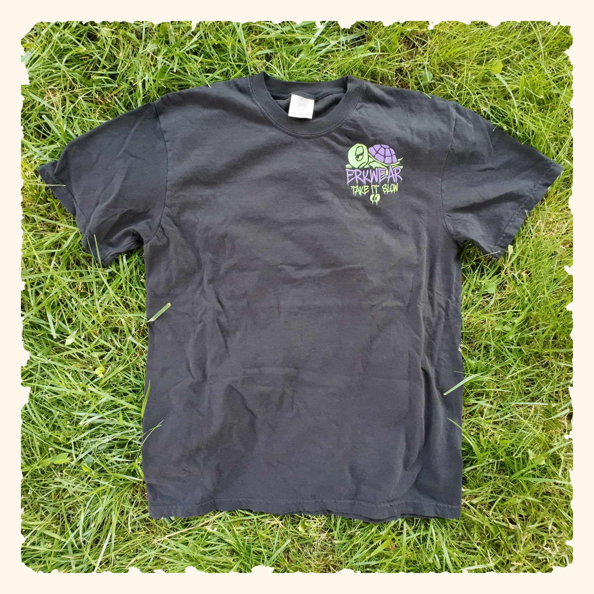 Take It Slow - Turtleberry - Classic T-shirt - Black