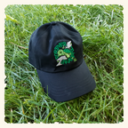 Forever Grateful Evergreen - Classic Dad Hat - Black