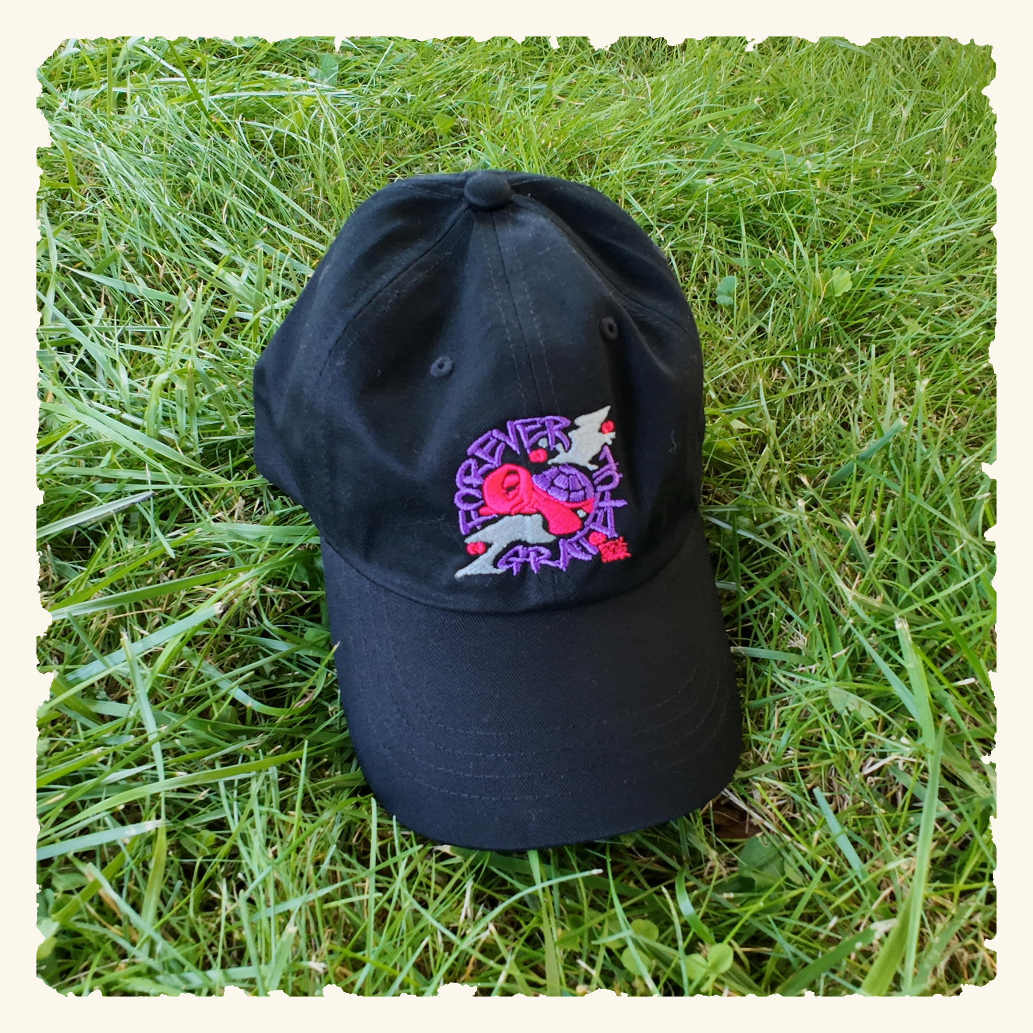 Forever Grateful Wildberry - Classic Dad Hat - Black