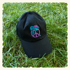 If Peace Blurpleberry - Classic Dad Hat - Black
