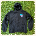If Peace Blurpleberry - Campfire Hoodie - Black