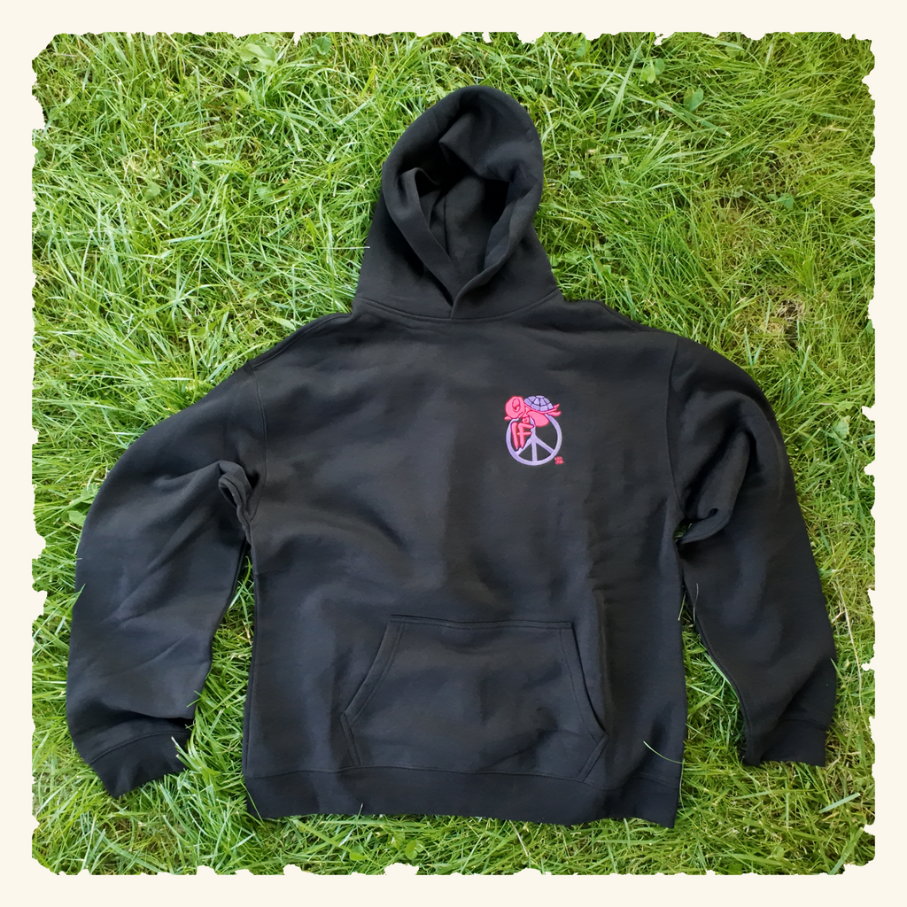 If Peace Wildberry - Campfire Hoodie - Black