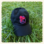 If Peace Wildberry - Classic Dad Hat - Black