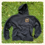 Inspired By The Coffee - Campfire Hoodie - Black