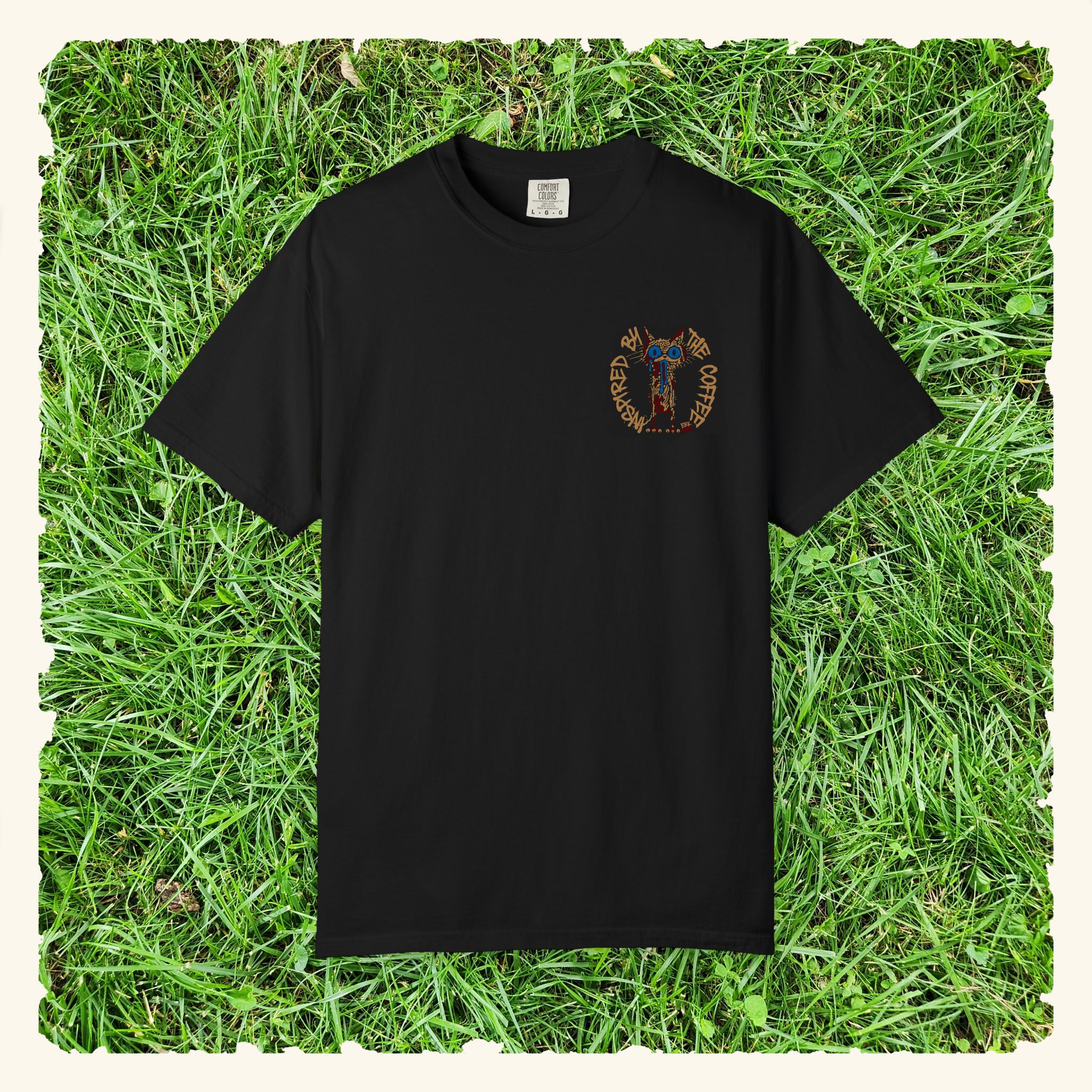 Inspired By The Coffee - Classic T-shirt - Black