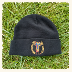 Inspired By The Coffee - Beanie - Black