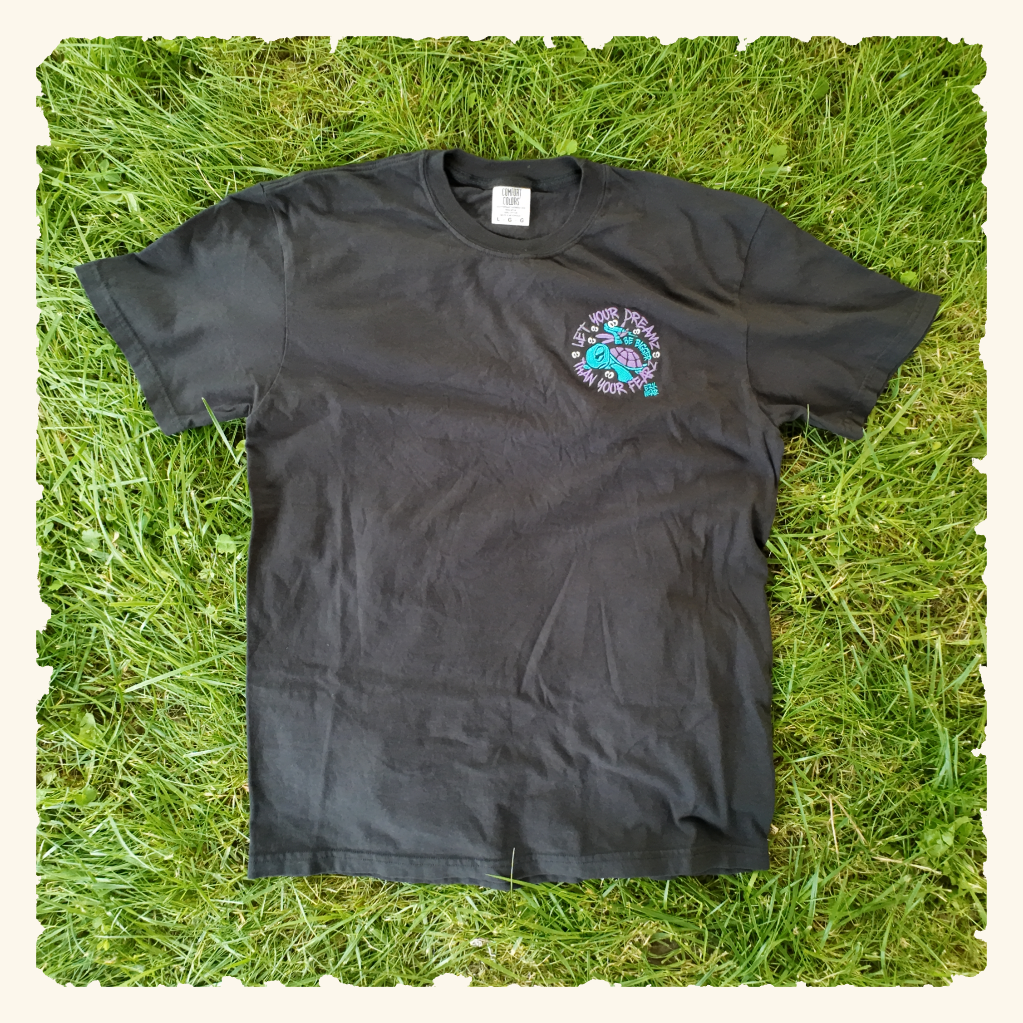 Let Your Dreamz Be Bigger Than Your Fearz Blurpleberry - Classic T-shirt - Black