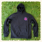 Let Your Dreamz Be Bigger Than Your Fearz Wildberry - Campfire Hoodie - Black
