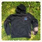 Respect The Localz Blurpleberry - Campfire Hoodie - Black