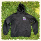 The Quiet Taught Me Turtleberry - Campfire Hoodie - Black