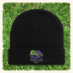 The Quiet Taught Me Turtleberry - Beanie - Black