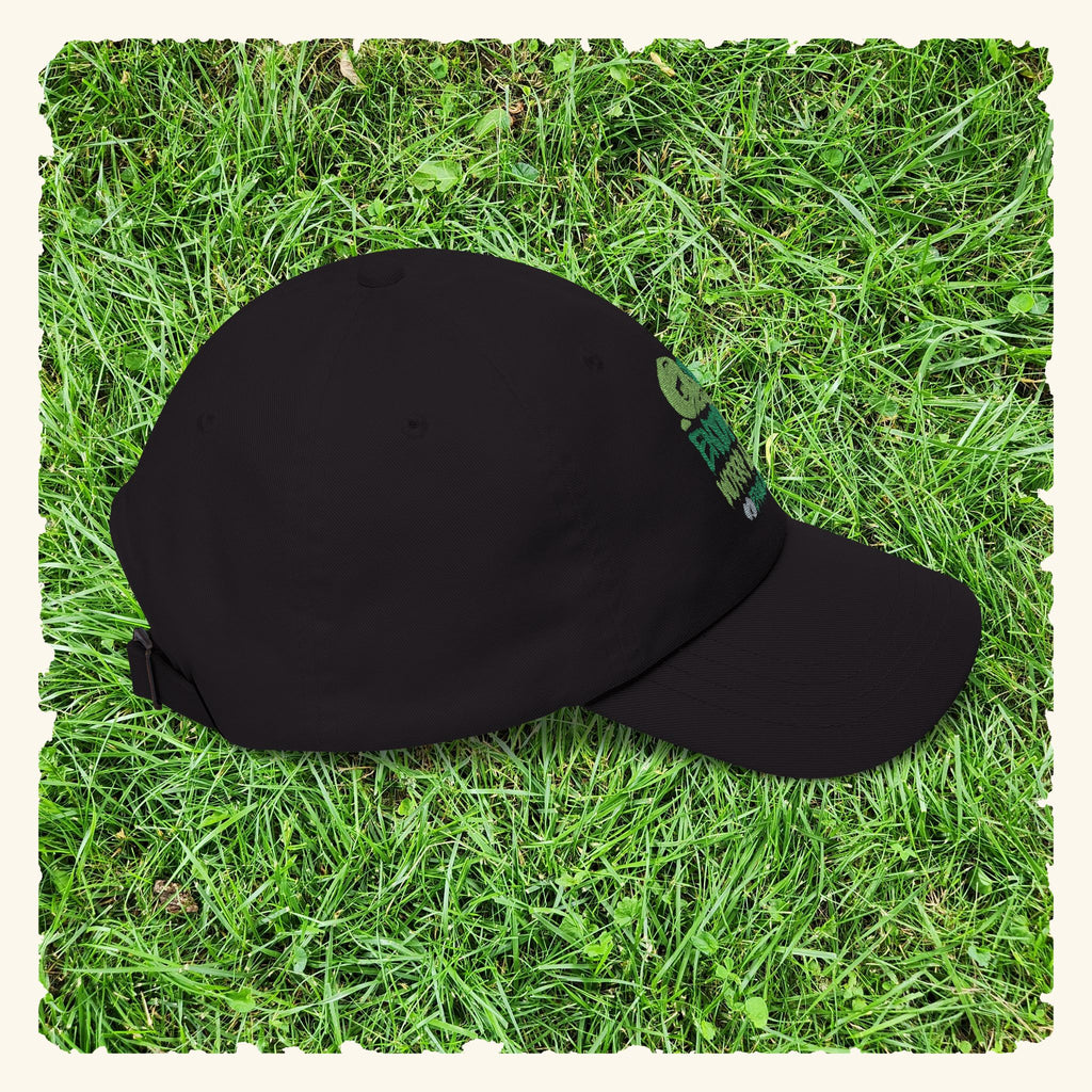Enjoy Now - Worry Later Evergreen - Classic Dad Hat - Black