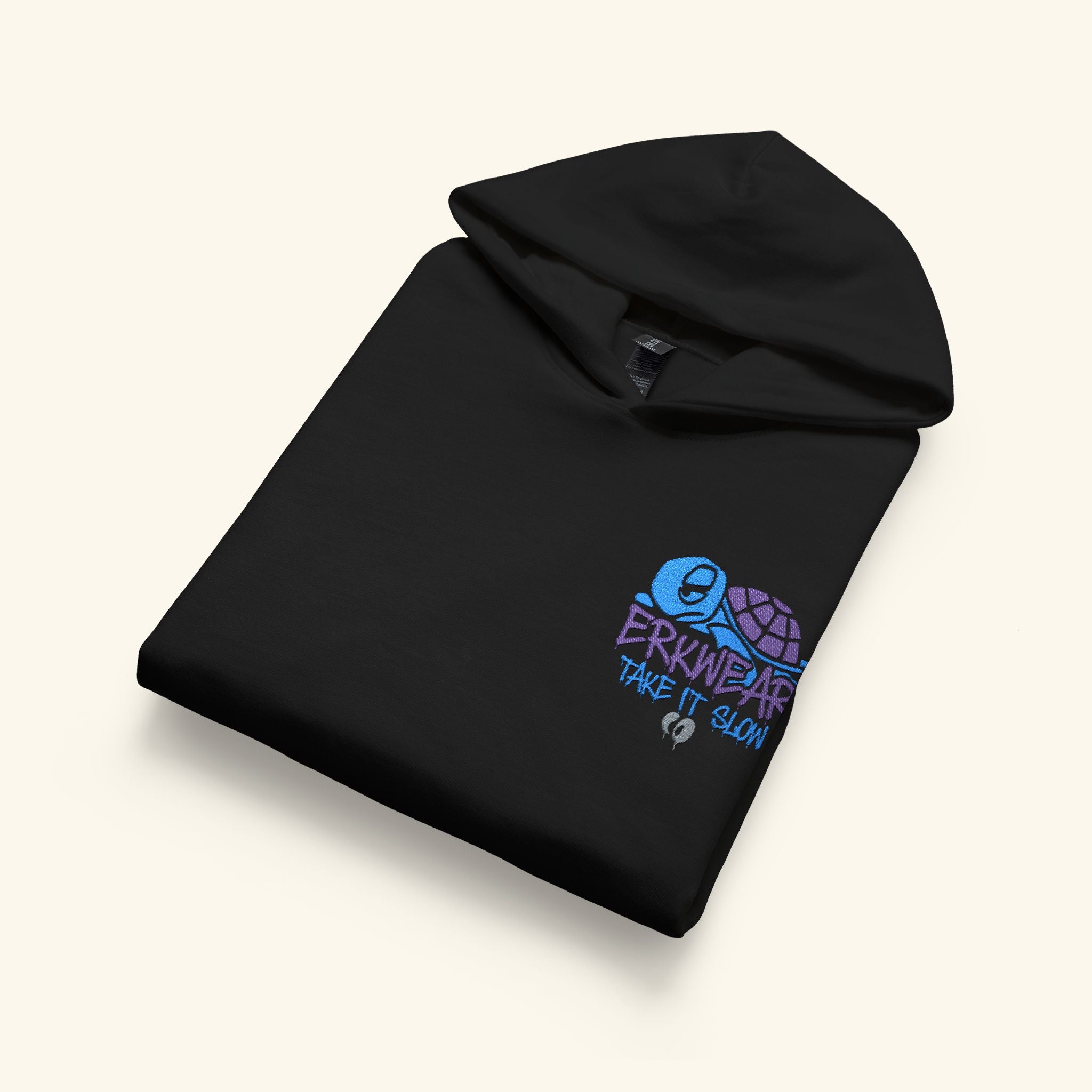 Erkwear Blurpleberry - Junior Trailblazer Hoodie - Black