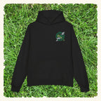 Forever Grateful Evergreen - Campfire Hoodie - Black