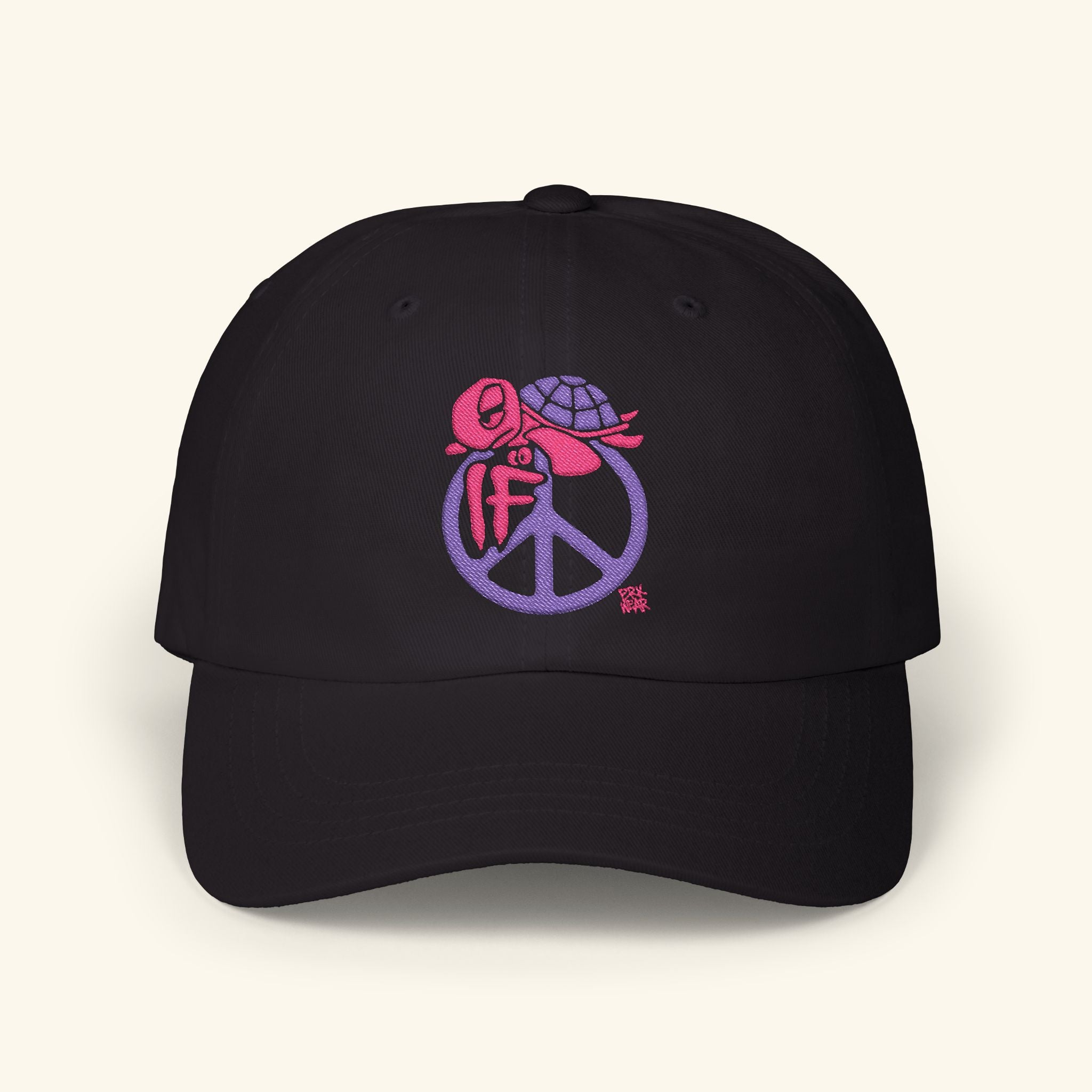 If Peace Wildberry - Classic Dad Hat - Black