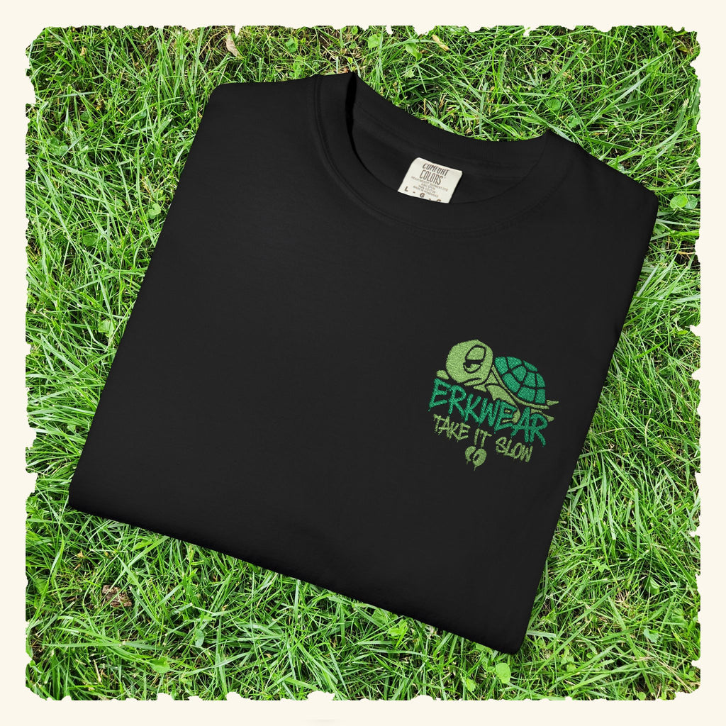 Take It Slow - Evergreen - Classic T-shirt - Black