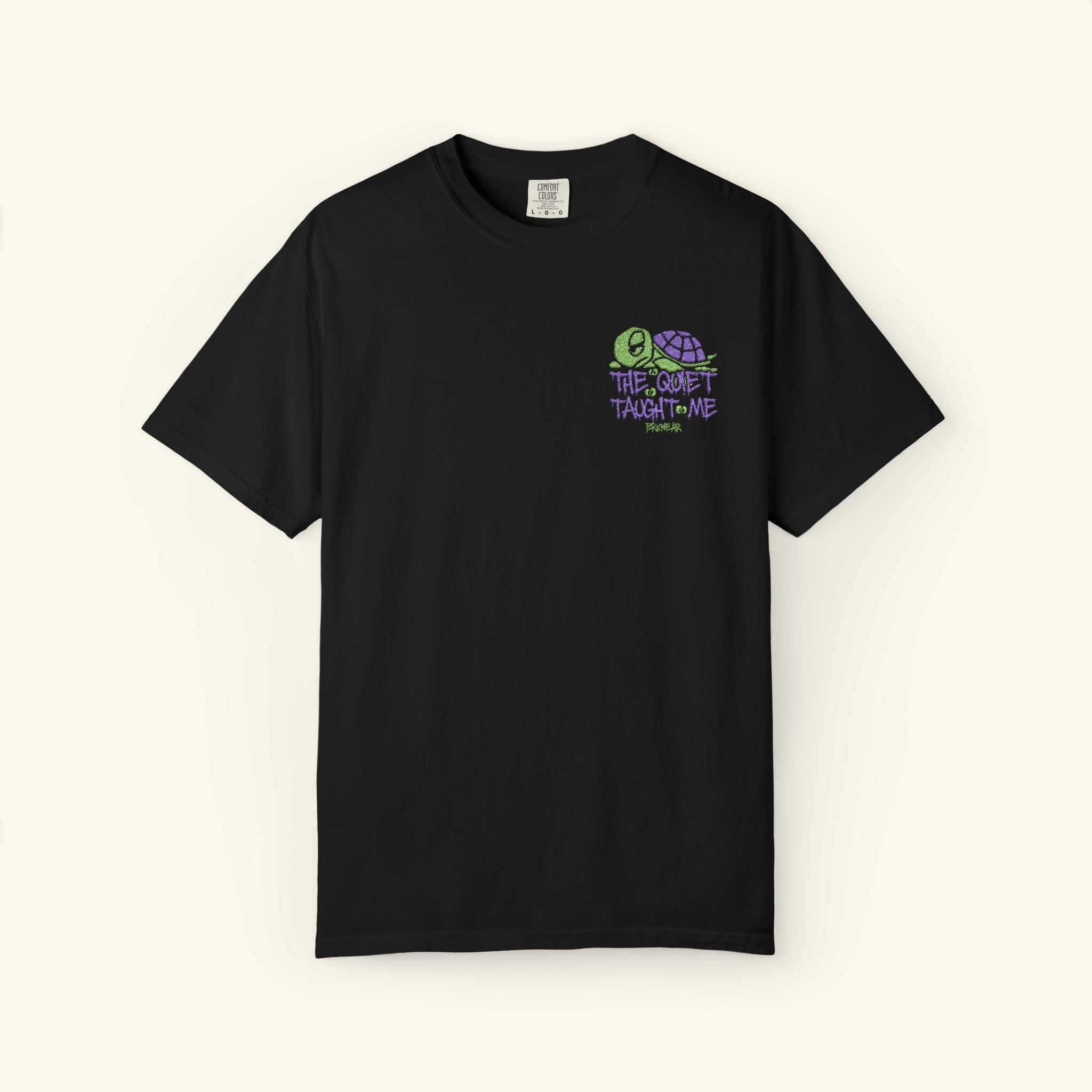 The Quiet Taught Me Turtleberry - Classic T-shirt - Black