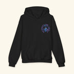 Respect The Localz Blurpleberry - Junior Trailblazer Hoodie - Black