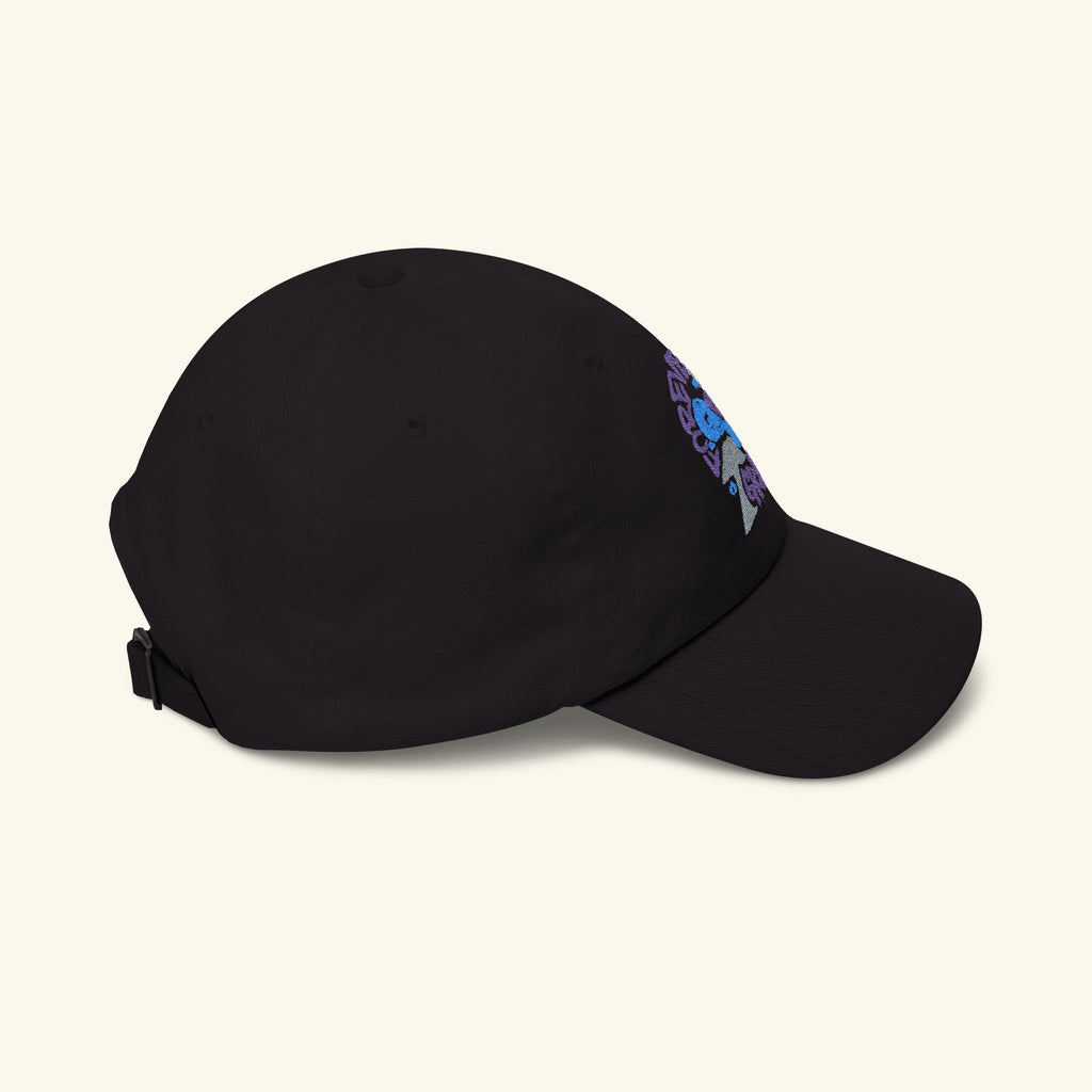 Forever Grateful Blurpleberry - Classic Dad Hat - Black