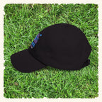 Enjoy Now - Worry Later Blurpleberry - Classic Dad Hat - Black