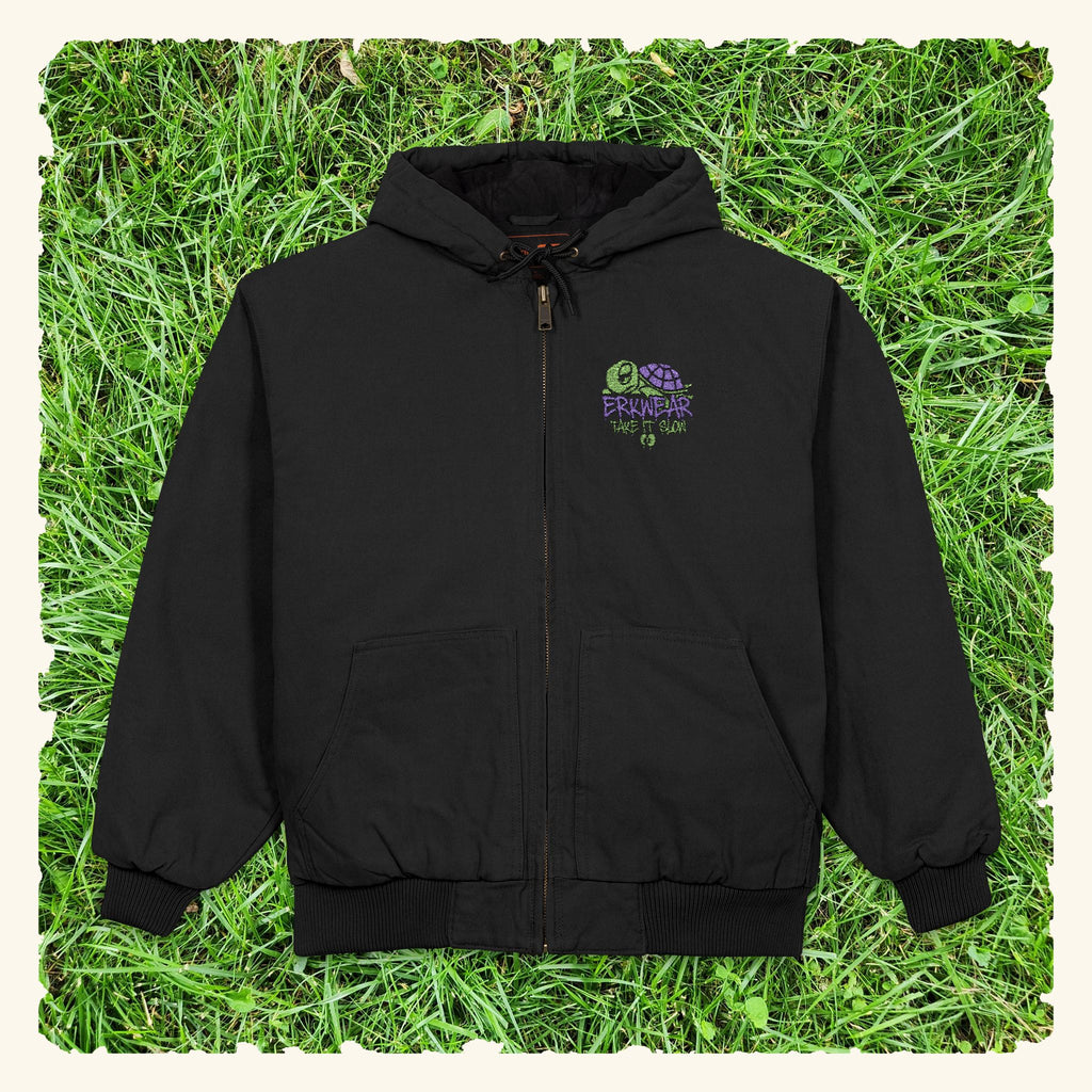 Take It Slow - Turtleberry - Slowpoke Duck Cloth Hooded Shell - Black