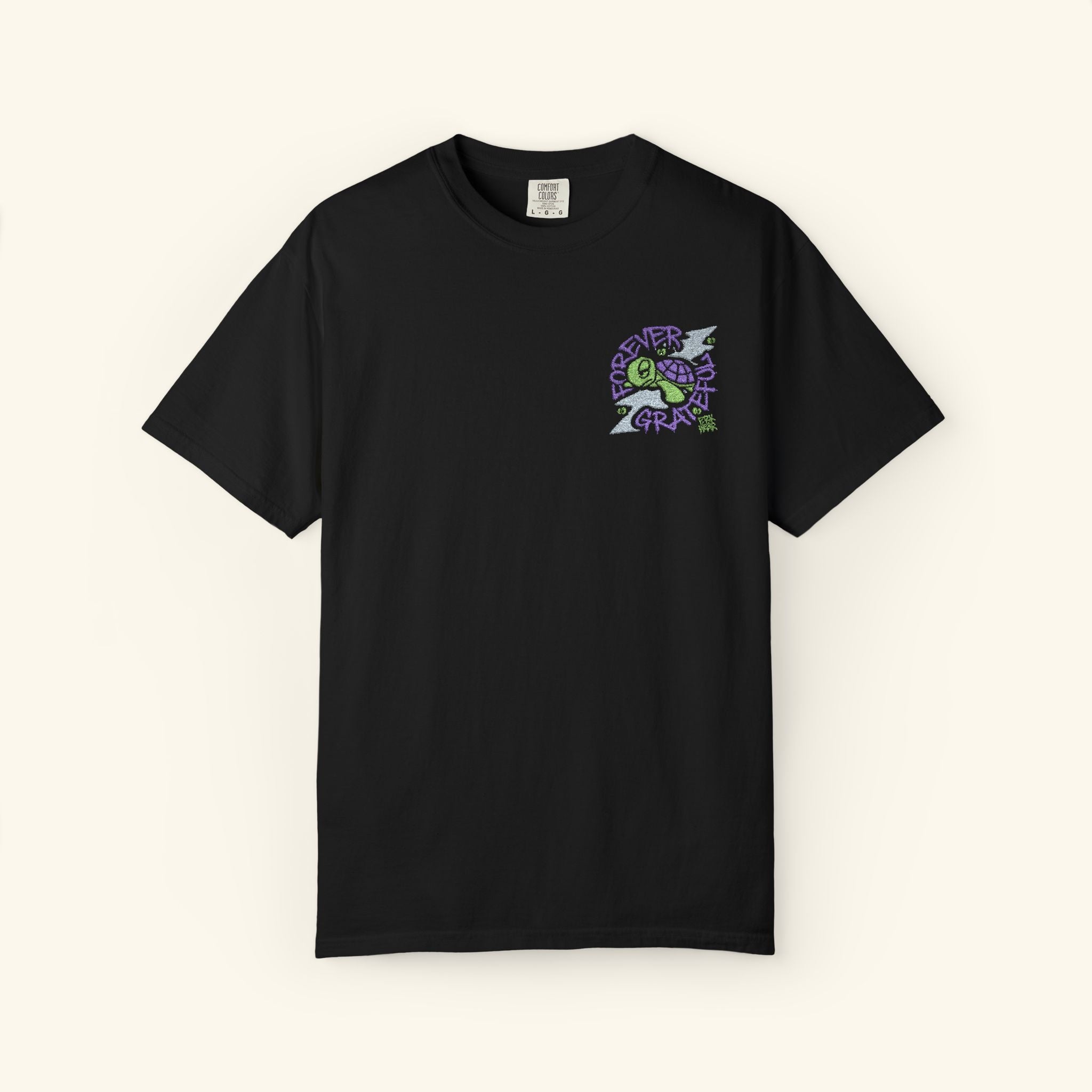 Forever Grateful Turtleberry - Classic T-shirt - Black