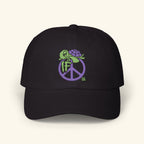 If Peace Turtleberry - Classic Dad Hat - Black