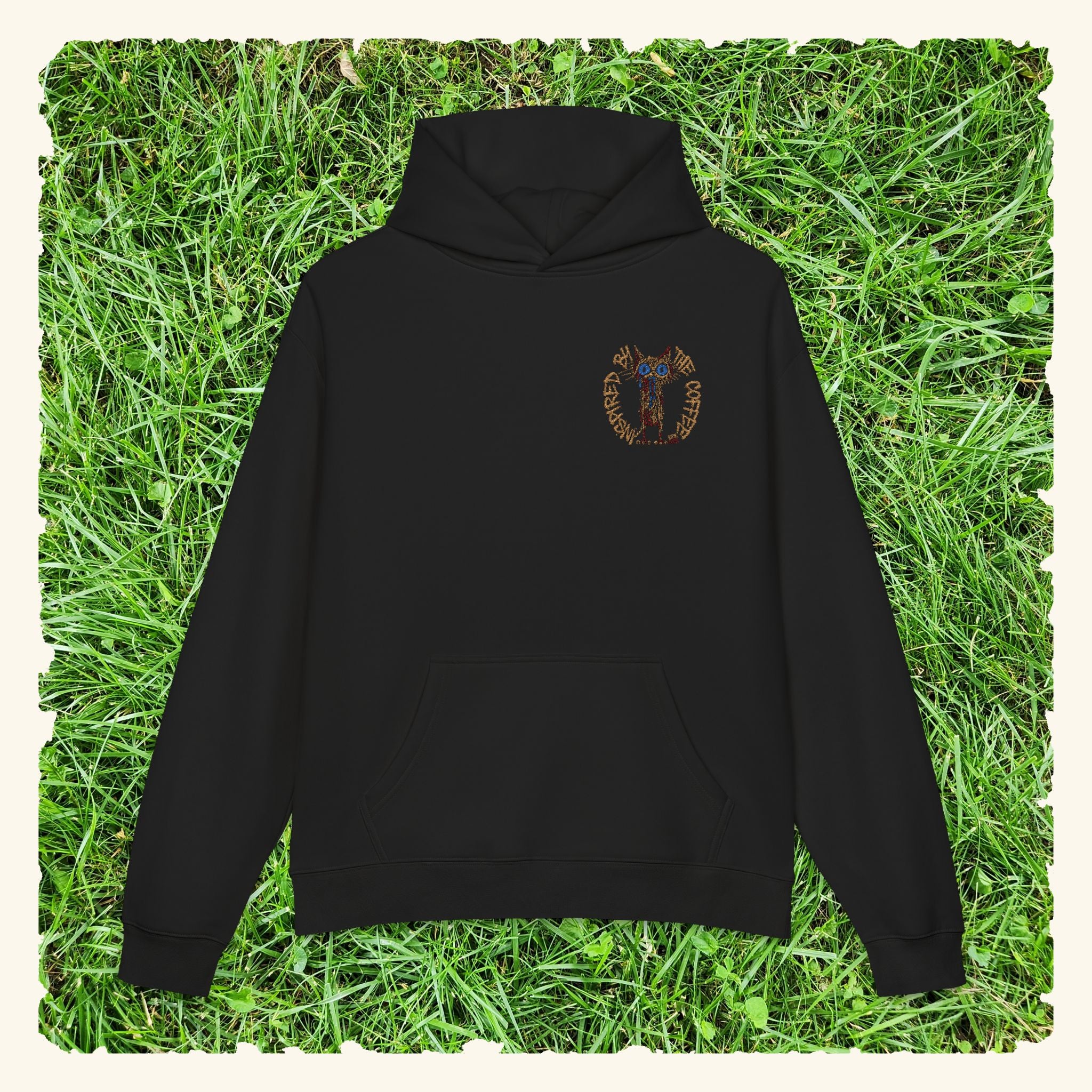 Inspired By The Coffee - Campfire Hoodie - Black