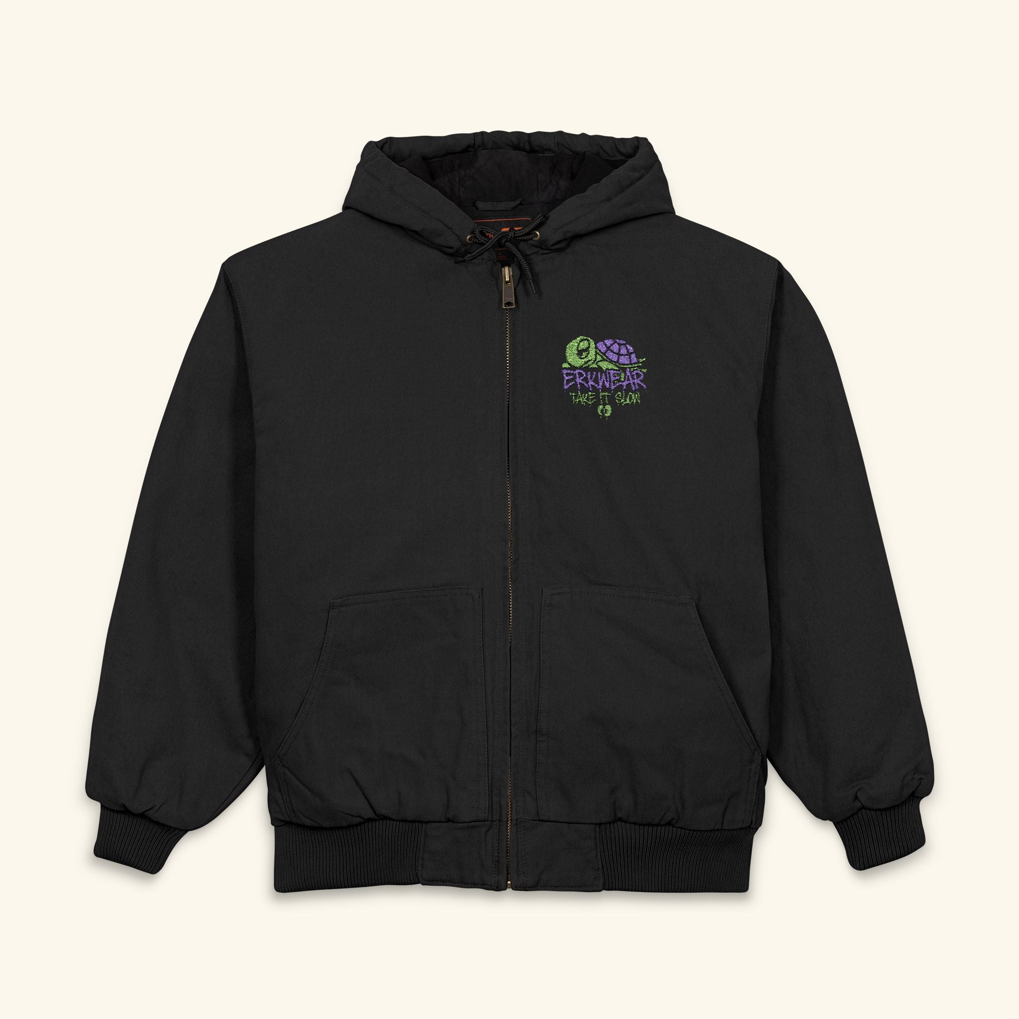 Erkwear Turtleberry - Slowpoke Hooded Shell - Black