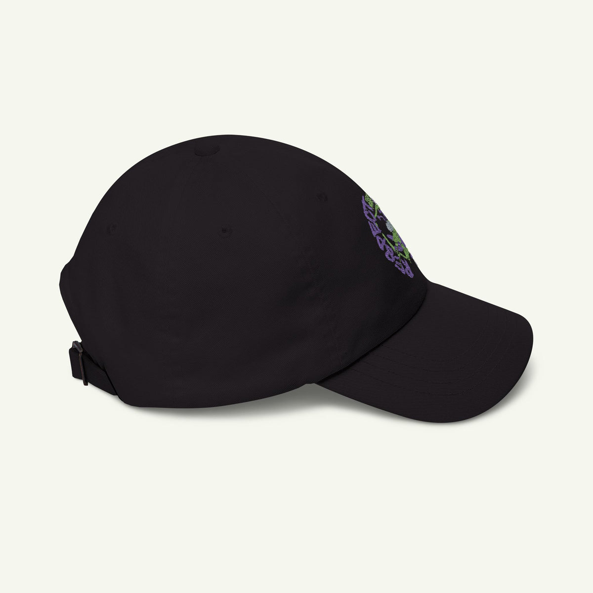 Respect The Localz - Embroidered - Classic Dad Hat - Turtleberry/Black