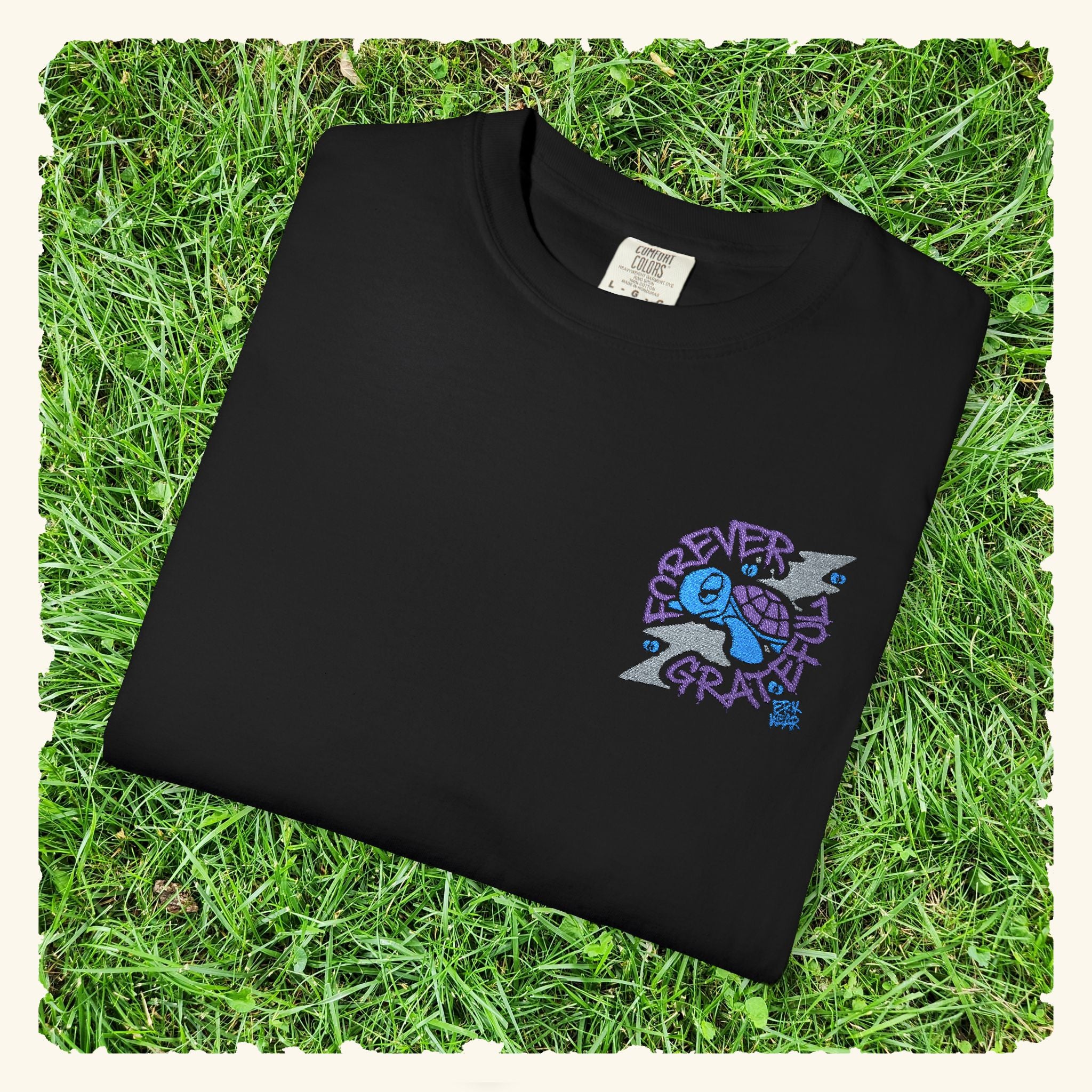 Forever Grateful Blurpleberry - Classic T-shirt - Black