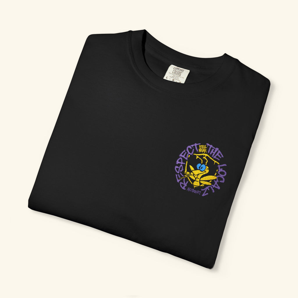 Respect The Localz Slowglow - Classic T-shirt - Black
