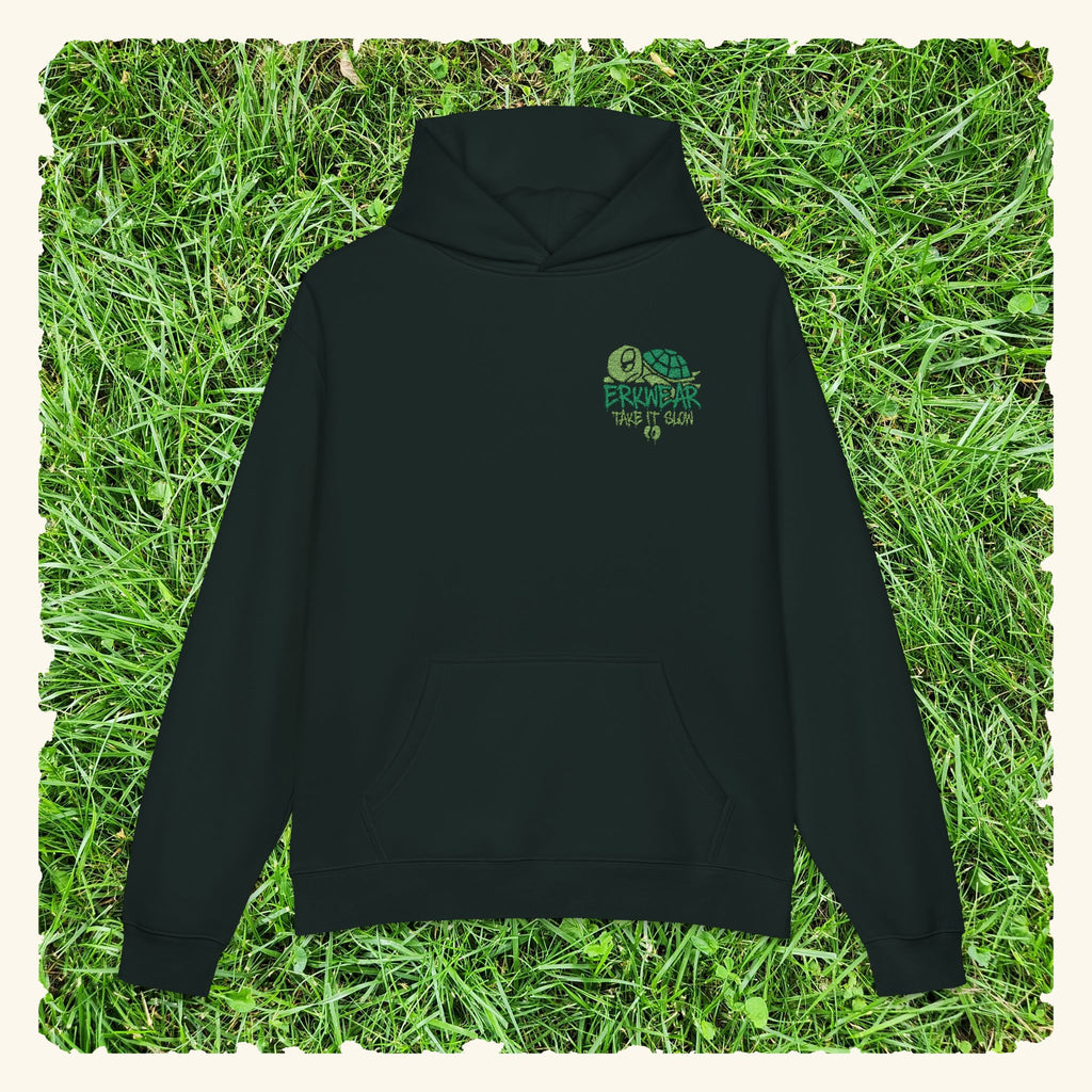 Erkwear Evergreen - Campfire Hoodie - Pine Green