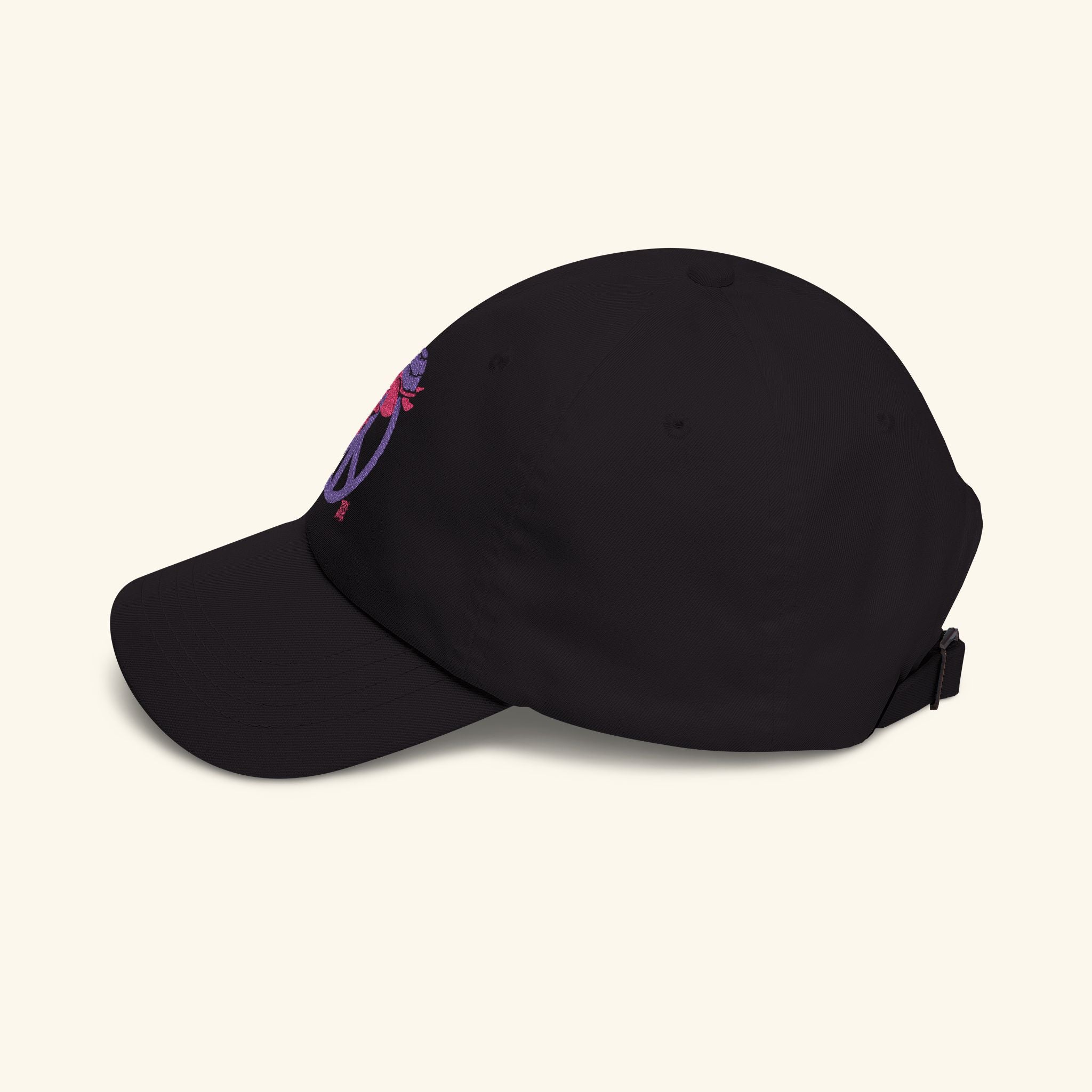If Peace Wildberry - Classic Dad Hat - Black