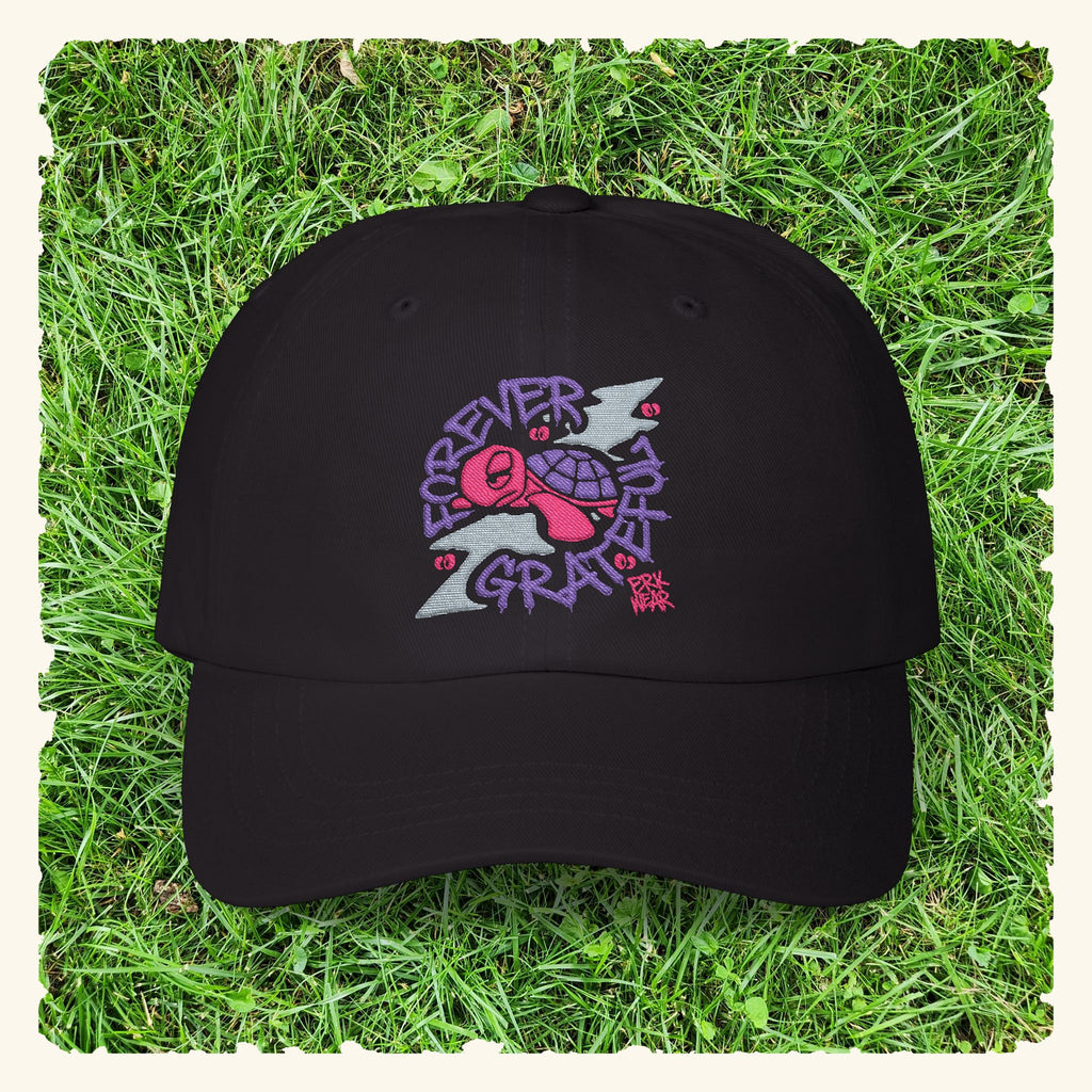 Forever Grateful Wildberry - Classic Dad Hat - Black