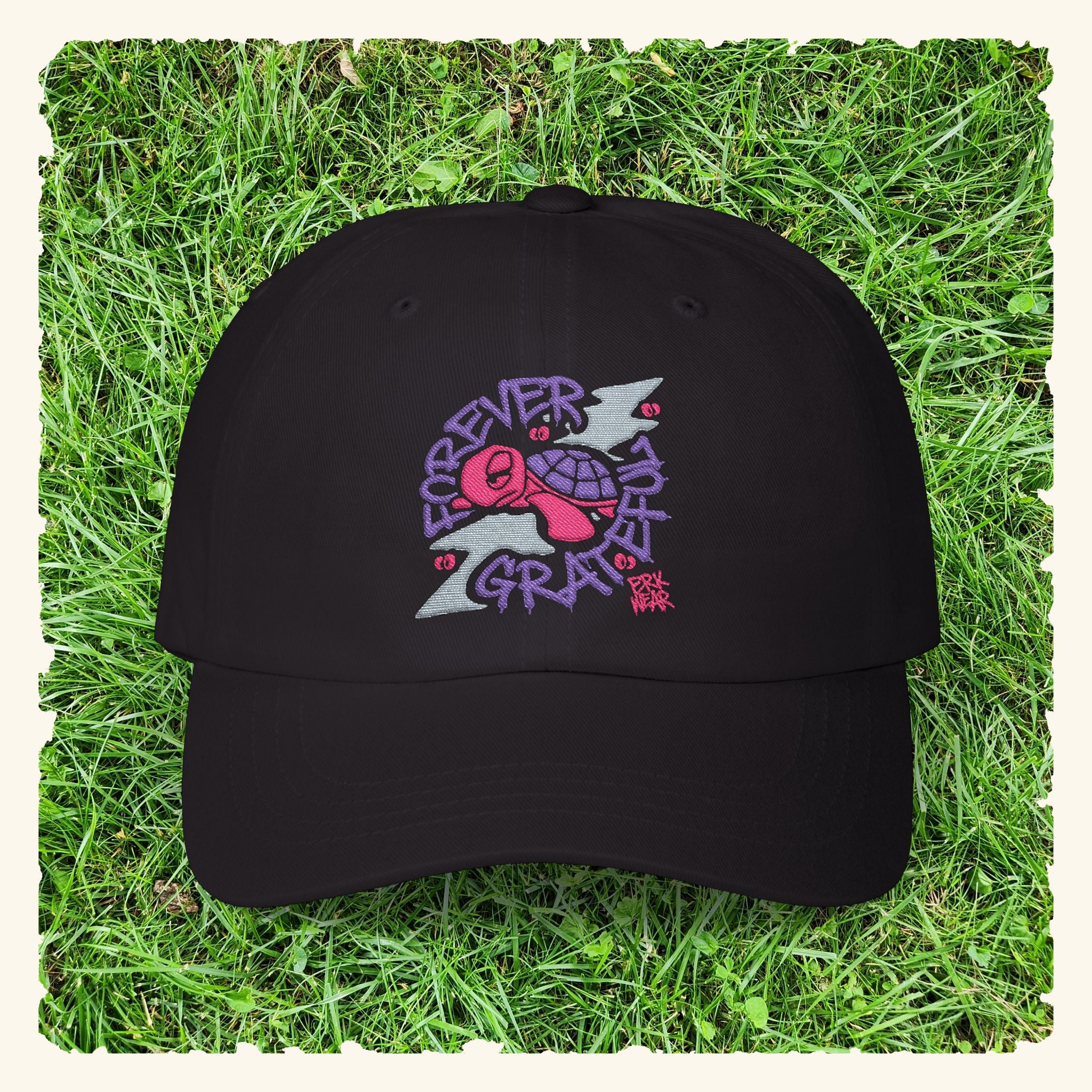 Forever Grateful Wildberry - Classic Dad Hat - Black