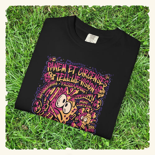 Bread & Circus Crimson - Graphic T-Shirt - Black