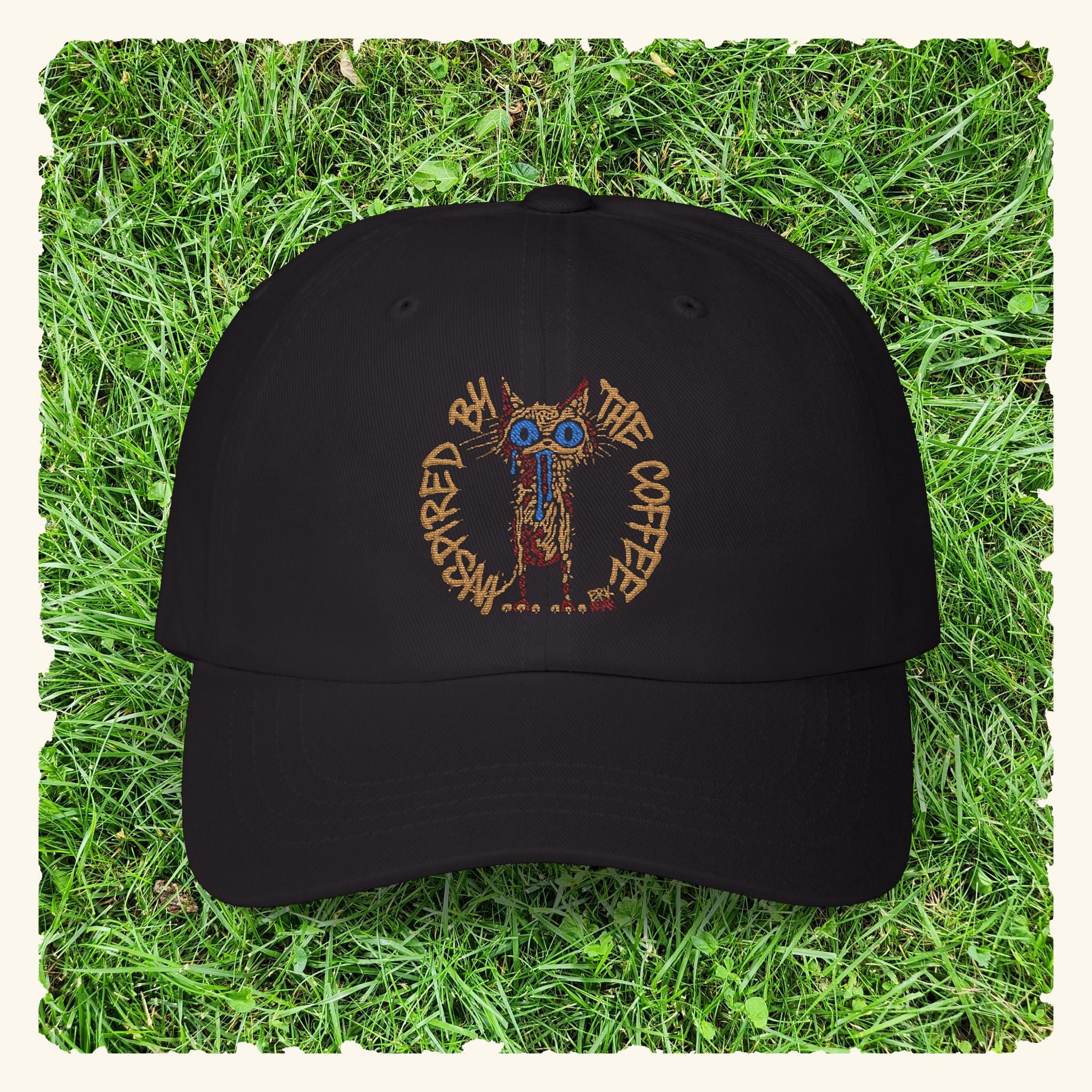 Inspired By The Coffee - Classic Dad Hat - Black
