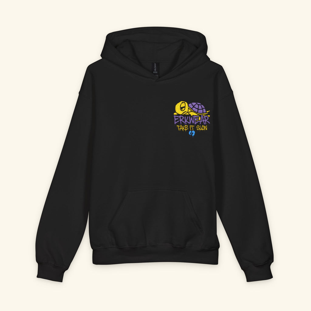 Erkwear Slowglow - Junior Trailblazer Hoodie - Black
