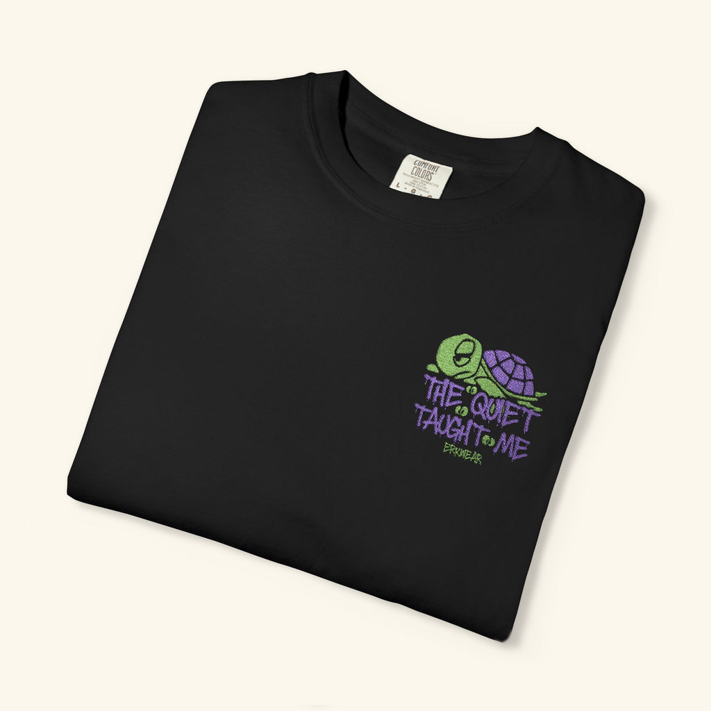 The Quiet Taught Me Turtleberry - Classic T-shirt - Black