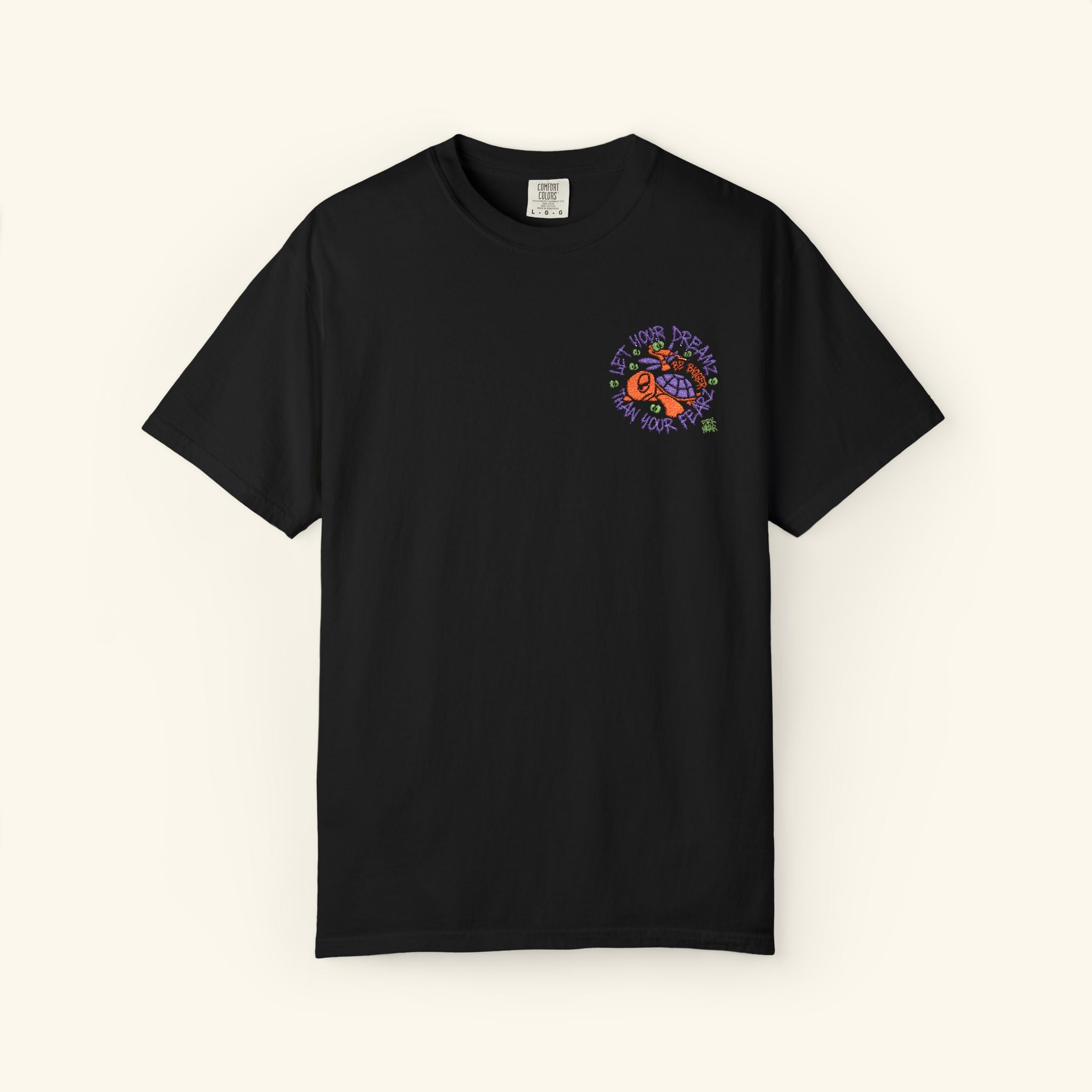 Let Your Dreamz Be Bigger Than Your Fearz Pumpkinbog - Classic T-shirt - Black