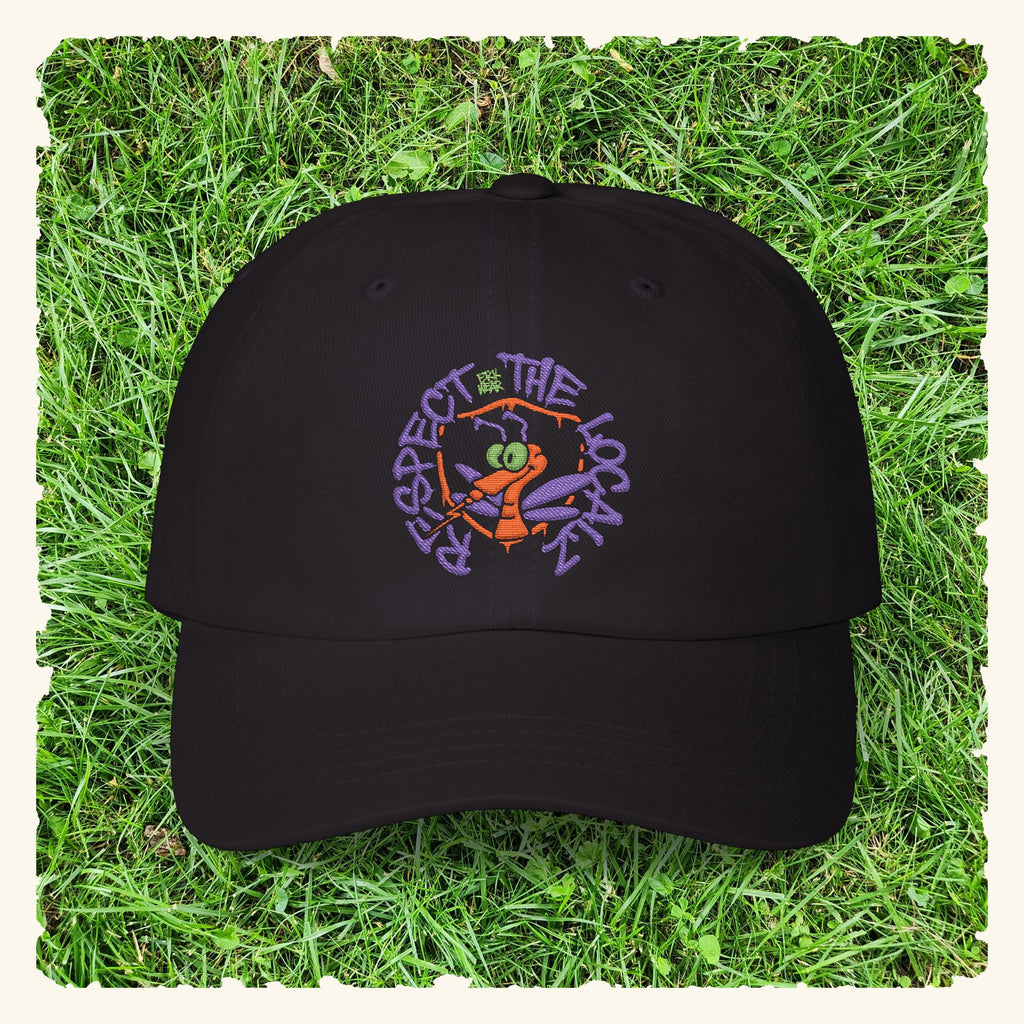Respect The Localz Pumpkinbog - Classic Dad Hat - Black