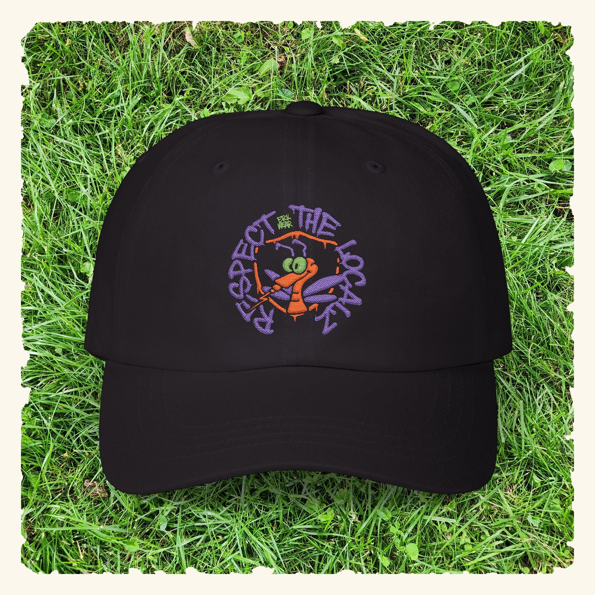 Respect The Localz Pumpkinbog - Classic Dad Hat - Black