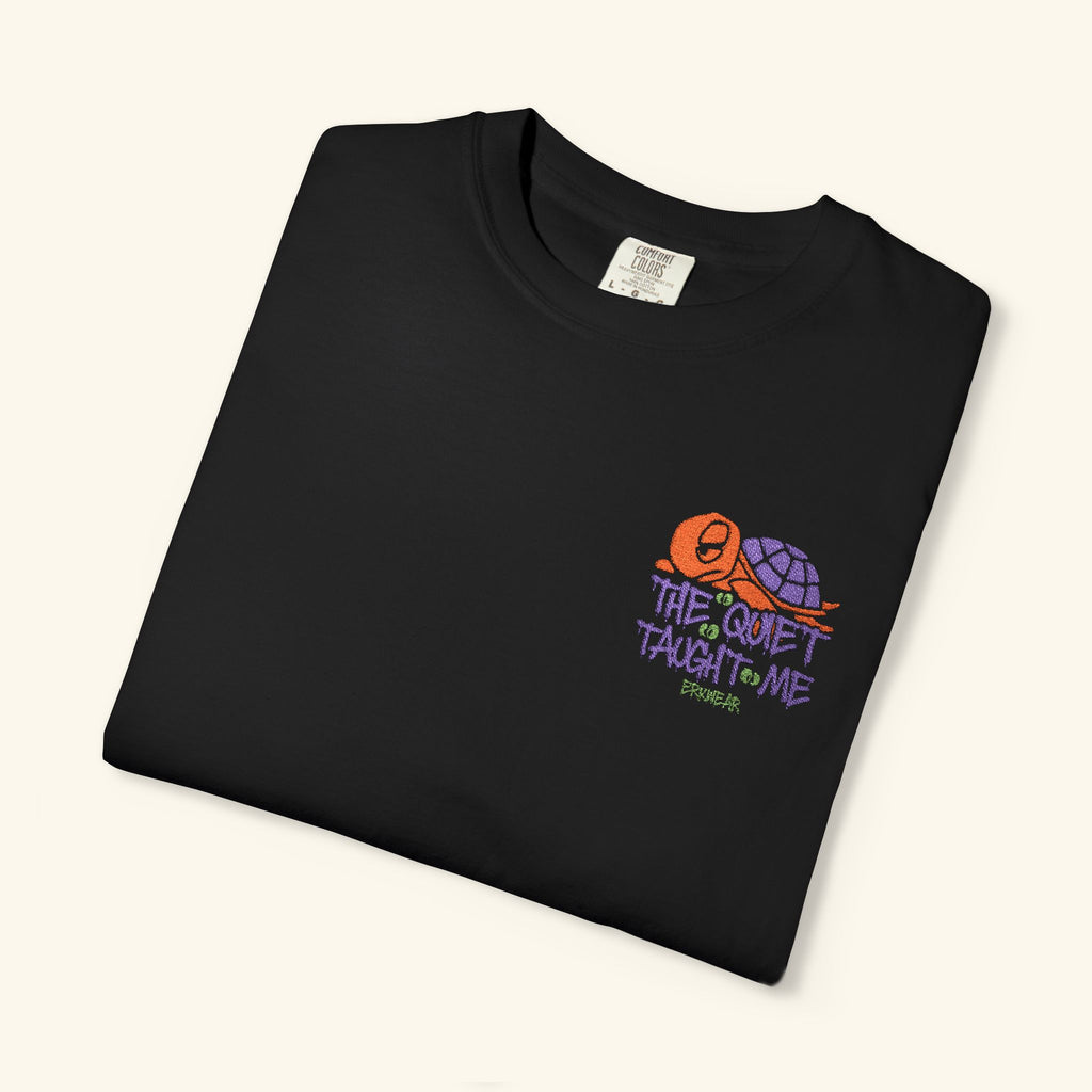 The Quiet Taught Me Pumpkinbog - Classic T-shirt - Black